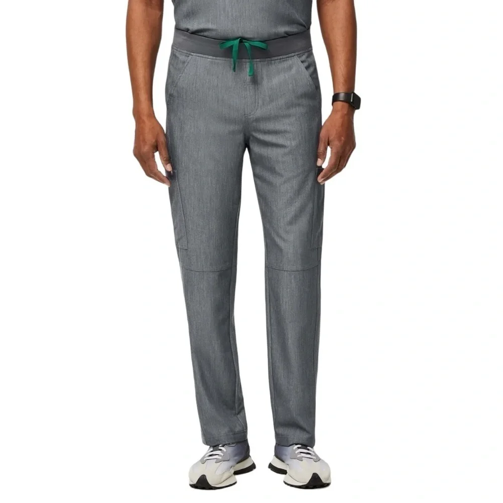 Figs Axim Cargo Scrub Pants Graphite Gray Size Medium Style T2001 Medical